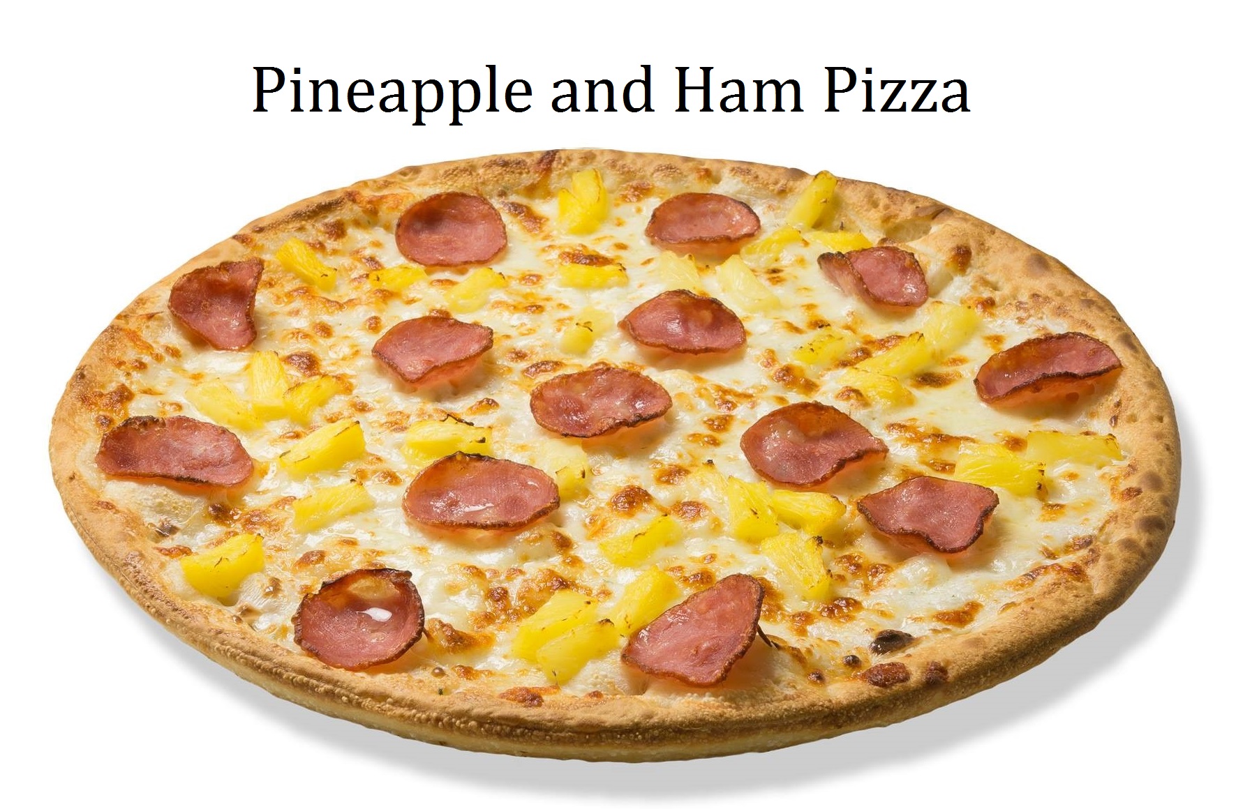 pineapple ham pizza